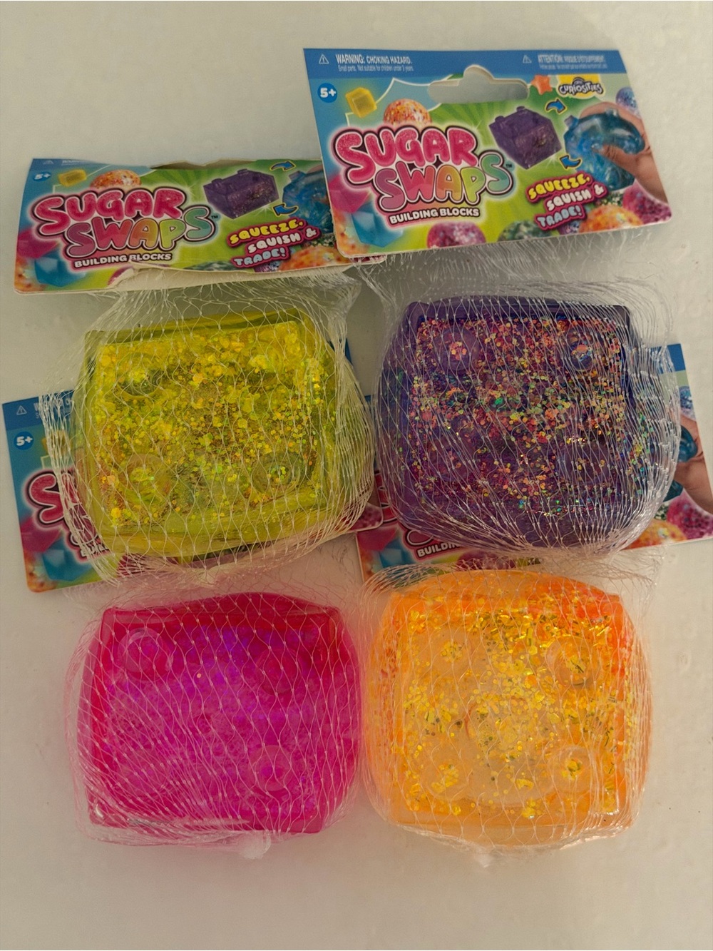 ORB Sugar Swaps Building Blocks Squishy (Set of 4)